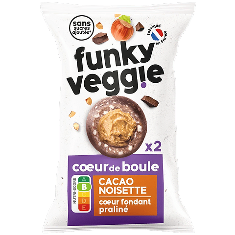 Coeur de Boule Cacao Noisette coeur Praliné BIO